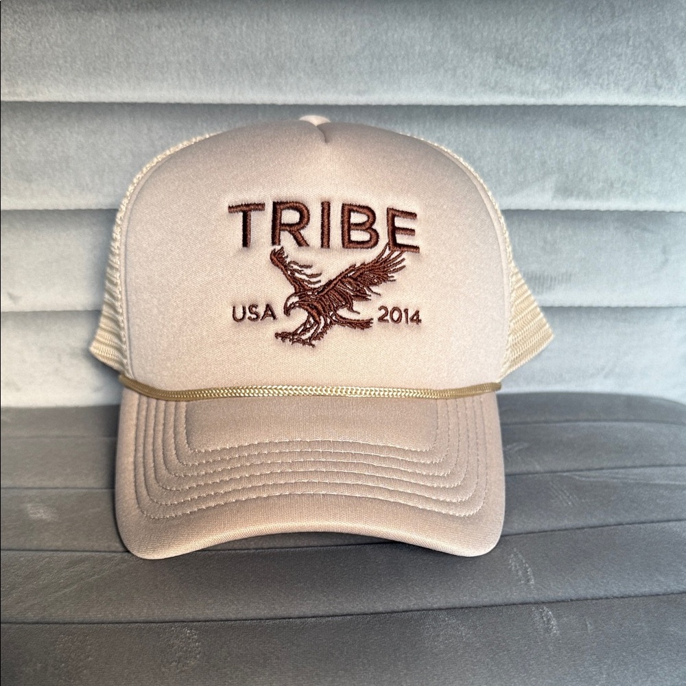 Tribe Kelley Foam Trucker Hat - Tan